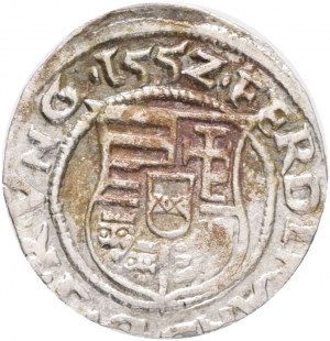 Hongrie 1 Denar K.B. FERDINAND I. 1552