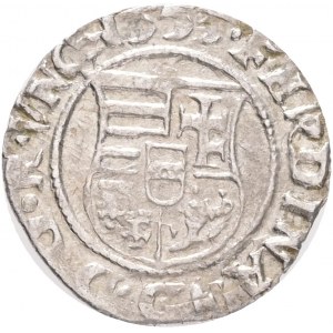 Hongrie 1 Denar K.B. FERDINAND I. 1555