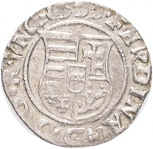 Hongrie 1 Denar K.B. FERDINAND I. 1555