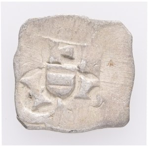 1 Pfennig ND 1424-1493 FREDERICK III.-V. Štajerský Hradec jednostranný, neočistený, pôvodná patina