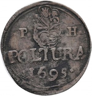 1 Poltura 1695 P H LEOPOLD I. Korb (Koszyce)