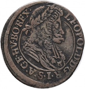 1 Poltura 1695 P H LEOPOLD I. Korb (Koszyce)