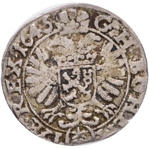 3 Kreuzer 1645 FERDINAND III. Praha