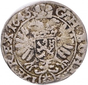 3 Kreuzer 1645 FERDINAND III. Prag