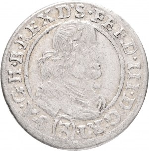 3 Kreuzer 1656 FERDINANDO III. Boemia Slesia Breslavia