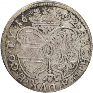 3 Kreuzer 1692 LEOPOLD I. Tyrolská hala