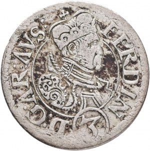 3 Kreuzer ND FERDINAND II. Austria Tyrol 1577-95 var. „ BUR COMES TIROLIS“ with circle