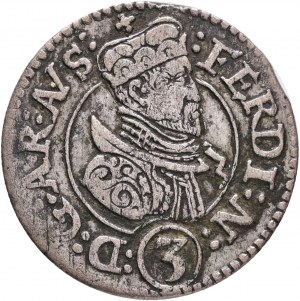 3 Kreuzer ND FERDINAND II. Österreich Tirol 1577-95 var. BUR COMES TIROLIS