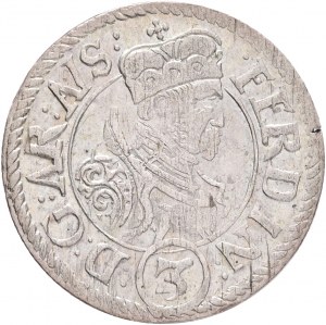 3 Kreuzer ND FERDINAND II. Autriche Tyrol 1577-95 var. 