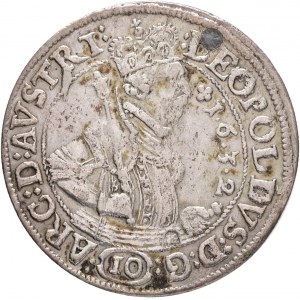 10 Kreuzer 1632 LEOPOLD V. Austria Tyrol Hall