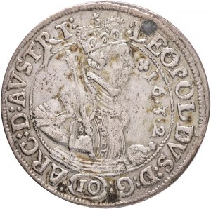 10 Kreuzer 1632 LEOPOLD V. Autriche Salle Tyrol