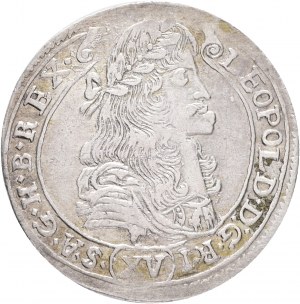 XV. Kreuzer LEOPOLD I. 1678 K.B.