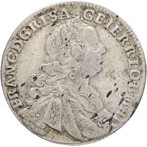 XVII. Kreuzer 1762 PR FRANCESCO I. Di LORRAINA Austria Boemia Praga-Erdmann R!