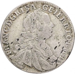 XVII. Kreuzer 1762 PR FRANCESCO I. Di LORRAINA Austria Boemia Praga-Erdmann R!