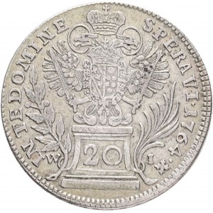 20 Kreuzer 1764 WI FRANCIS I. Di LORRAINA Austria