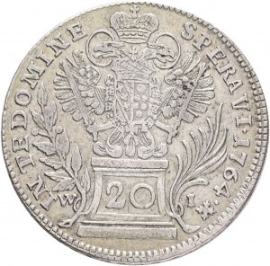 20 Kreuzer 1764 WI FRANCIS I. von LORRAINE Österreich