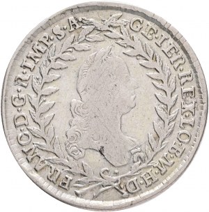 20 Kreuzer 1765 WI FRANCIS I. Z LORRAINE Austria