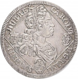 ¼ Thaler 1739 N.B. Carlo VI. Ungheria Nagybanya