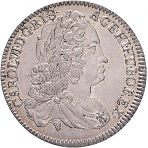 ¼ Thaler 1740 CHARLES VI. Tyrol Hall