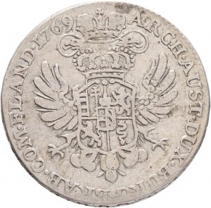 ½ Kronenthaler 1769 MARIA THERESIA Bruxelles Autriche Pays-Bas Type 1