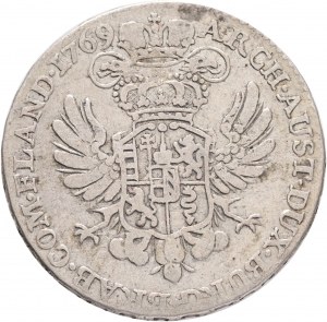 ½ Kronenthaler 1769 MARIA THERESIA Brüssel Österreich Niederlande Typ 1