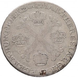½ Kronenthaler 1769 MARIA THERESIA Brussels Austrian Netherlands Type 1