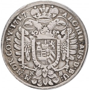 ½ Thaler CHARLES III. 1717 K.B. R !