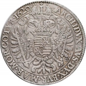 1 Taler 1620 K.B. MATTHIAS II. Ungarn Kremnica-Patina