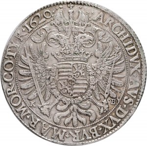 1 talar 1620 K.B. MATTHIAS II. Węgry Kremnica patyna