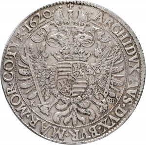 1 Taler 1620 K.B. MATTHIAS II. Ungarn Kremnica-Patina
