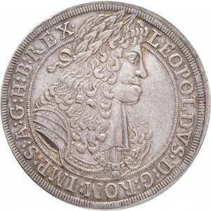 1 Thaler 1686 LEOPOLD I. Tyrolská hala