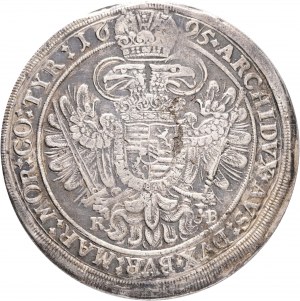 1 Thaler 1695 K.B. LEOPOLD I. Kremnica, défaut du planchet