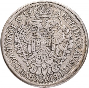 1 talar 1718 CHARLES VI. Wiedeń