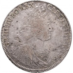 1 Thaler 1724 CHARLES VI. Tyrol Hall