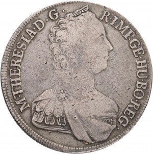 1 Thaler 1763 MARIA THERESIA Vienna variant 