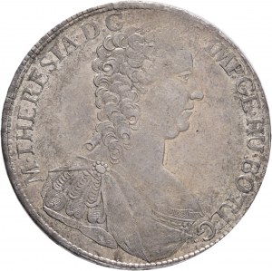 1 Konventionsthaler 1865 G MARIA THERESIA Margraviat di BURGAU giusto.