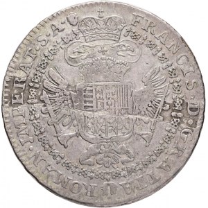 1 Kronenthaler 1763 FRANCIS I. Brüssel Österreichische Niederlande