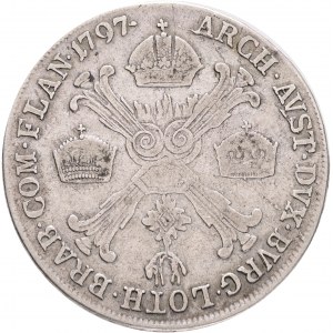 1 Kronenthaler 1763 FRANCIS I. Kremnica Österreichische Niederlande