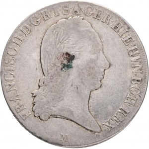 1 Kronenthaler 1796 M FRANCIS II. Milano Austrian Netherlands