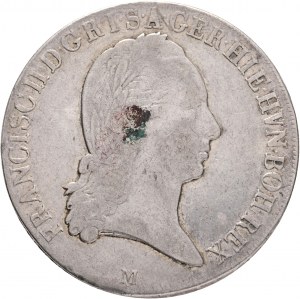 1 Kronenthaler 1796 M FRANCIS II. Milano Rakúske Holandsko