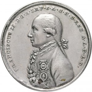 Medaglia FRANCESCO I. 1792 Incoronazione dell'Imperatore Romano a Francoforte sul Meno R!