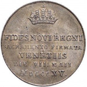 Token FRANCIS I. 1815 Feasting in Venice