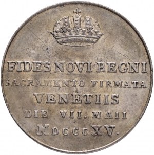 Wertmarke FRANCIS I. 1815 Schlemmen in Venedig