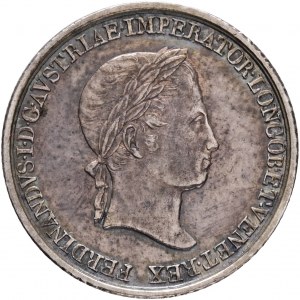 Žetón FERDINAND V. 1838 Lombardia korunovácia v Miláne