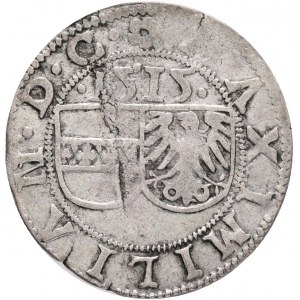 ½ Batzen 1515 MAXIMILIANO I. Carinzia (Carinzia) Klagenfurt RR!