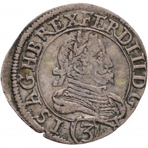 3 Kreuzer 1636 FERDINAND II. Austria Graz