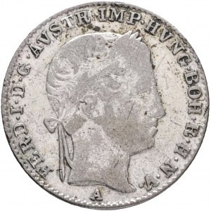 Austria 3 Kreuzer 1845 A FERDINAND I. Vienna