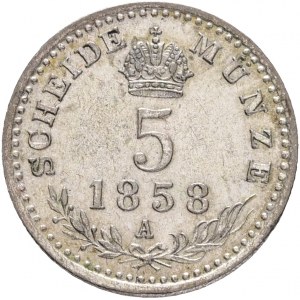 Österreich 5 Kreuzer 1858 A FRANZ JOSEPH I. Wien