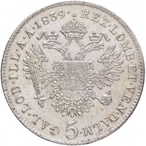 Austria 5 Kreuzer 1839 C FERDINAND I. Prague