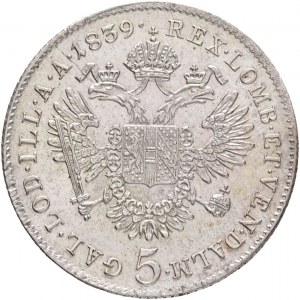 Austria 5 Kreuzer 1839 C FERDINANDO I. Praga